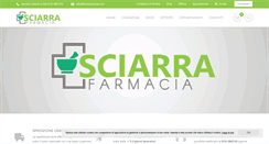 Desktop Screenshot of farmaciasciarra.it
